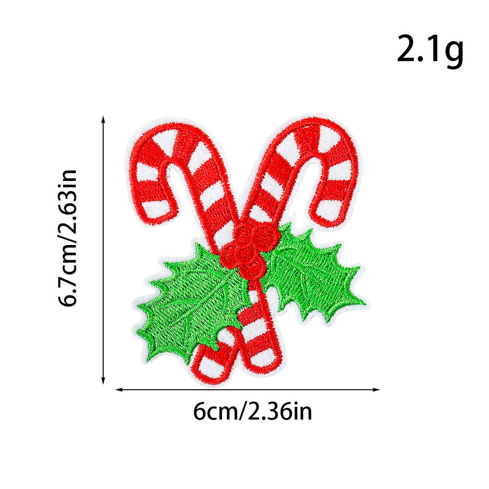 Wholesale Cartoon Christmas patch embroidery